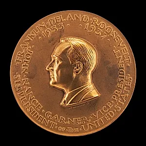 Franklin Delano Roosevelt Inaugural Medal [obverse]