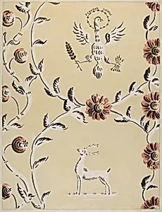 Free Hand Decorated Wall