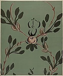 Free Hand Decorated Wall