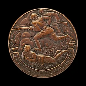 French Heroes Fund Medal [obverse]