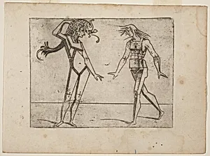 From "Bizzarie di varie Figure" by Giovanni Battista Bracelli