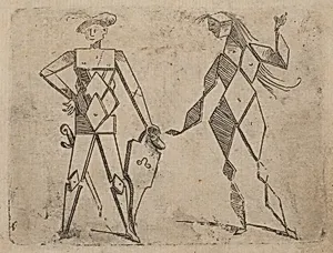 From "Bizzarie di varie Figure" by Giovanni Battista Bracelli