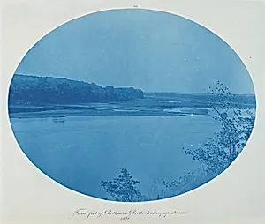 From Foot of Robinson's Rock Looking Upstream