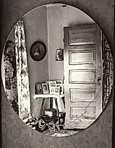 Front Room Reflected in Mirror