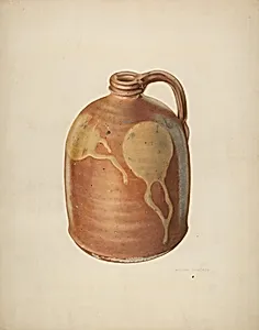 Galena Pottery Jug