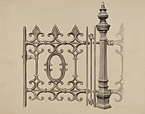 Gate and Gatepost
