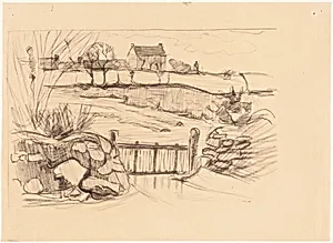 Gate to the Farmhouse, Pont-Aven