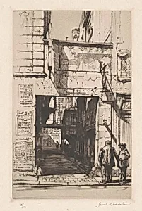Gateway in the Ghetto, Paris