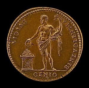 Genius Holding a Dolphin and Sacrificing [reverse]