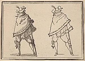 Gentleman Wrapped in his Mantle