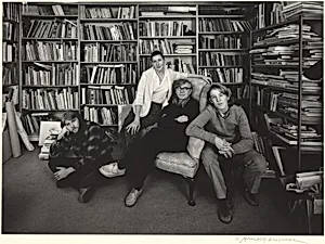 George and Edith Rickey with sons Stuart and Philip, East Chatham, New York