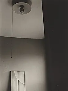 Georgia O'Keeffe Painting with Light Bulb