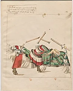 German Joust of Peace by German 16th Century