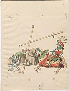 German Joust of Peace by German 16th Century