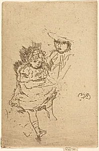 Gipsy Baby by James McNeill Whistler