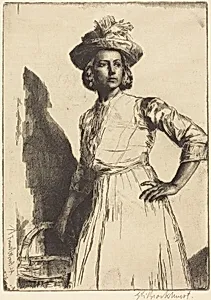 Girl with a Basket