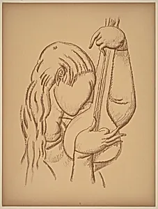 Girl with Mandolin