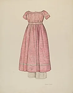 Girl's Dress with Pantaloons