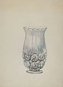 Glass Celery Dish
