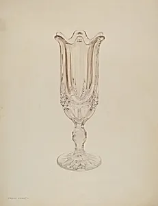 Glass Celery Holder