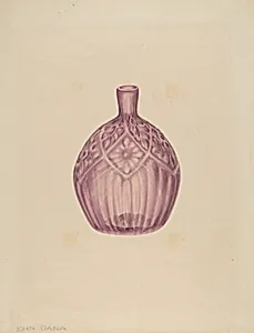 Glass Cologne Bottle
