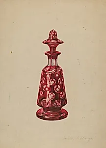 Glass Perfume Bottle