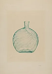 Glass Pocket Flask