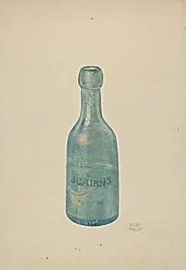 Glass Soda Bottle