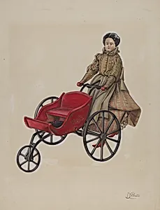 Go-Cart and Doll by Beverly Chichester