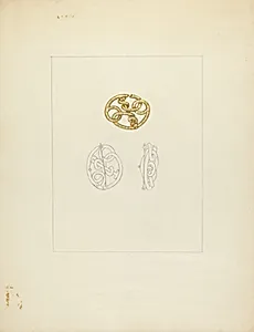 Gold Brooch