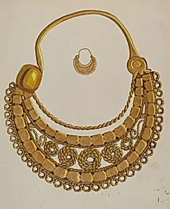 Gold Earring
