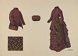 Gown, Coat, and Muff