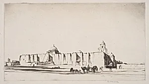 Grande Mosque, Kairouan, Tunisia by Louis Conrad Rosenberg