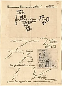 Graphic Rhythm with Airplane (Homage to Blériot)