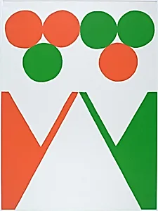 Green, White and Orange