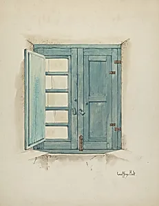 Grille and Mission-House Window (Interior)