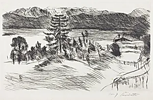 Grosse Walchenseelandschaft (Large Walchen Sea Landscape)