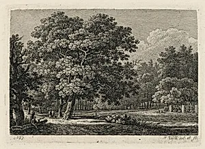 Grove of Trees by the Fish House, near Dresden