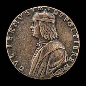 Guillaume de Poitiers, died 1503, Marquis de Cotrone [obverse]