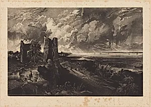 Hadleigh Castle (Small Plate)