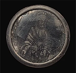 Half Figure of a Saint with Chalice and Book (Possibly Saint John the Evangelist)