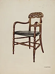 Handcarved Chair