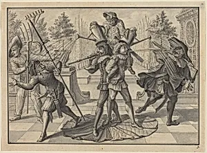 Harlequin and Scaramouche Create a "Fountain"