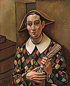 Harlequin by André Derain
