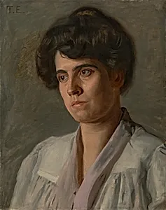 Harriet Husson Carville (Mrs. James G. Carville) by Thomas Eakins