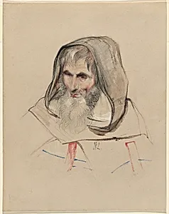 Head of a Spanish Monk