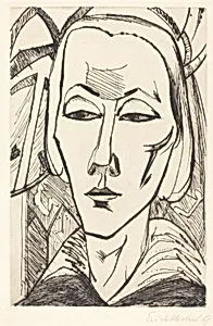 Head of a Young Girl (Madchenkopf)