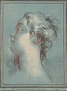 Head of a Young Woman Facing Left