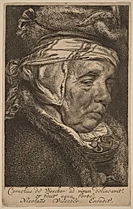 Head of an Old Woman (Visscher's Mother)
