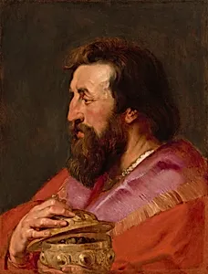 Head of One of the Three Kings: Melchior, The Assyrian King by Sir Peter Paul Rubens and Studio